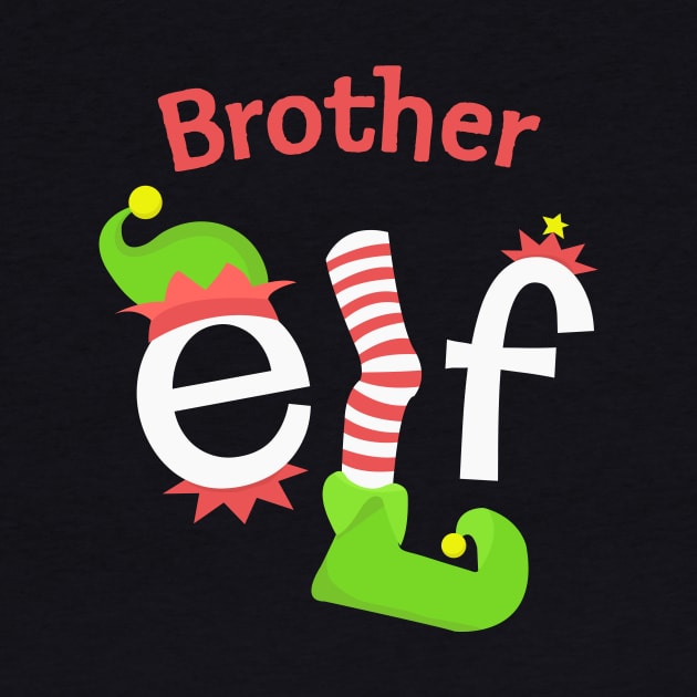 Brother Elf Matching Christmas Tee by SolarFlare